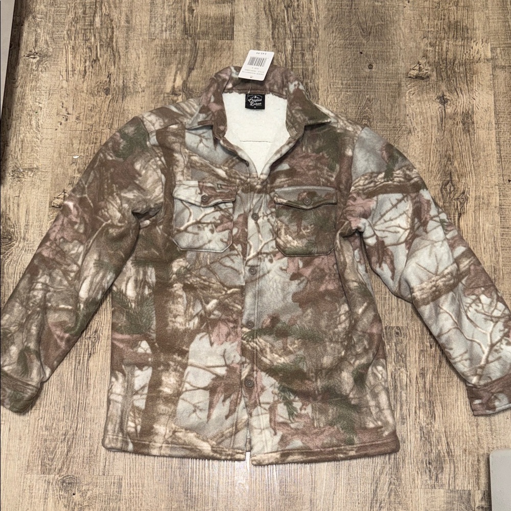 Men's Camouflage Fleece Sweater